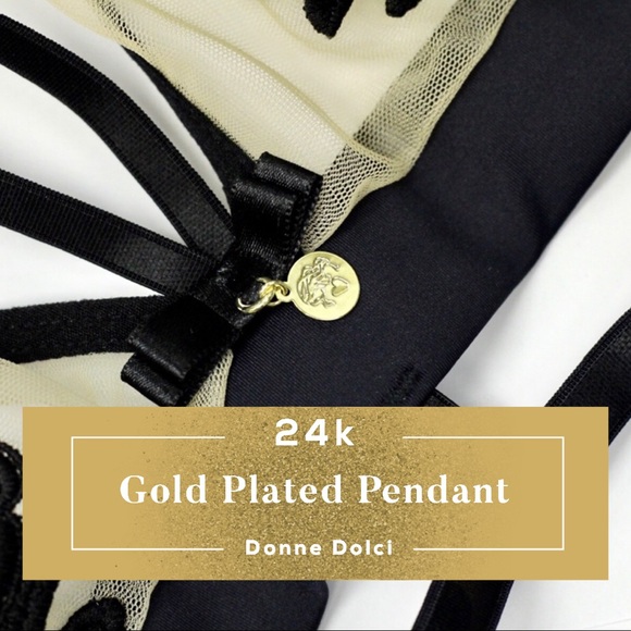 Strappy bra bralette & panty / 2 piece set - Picture 8 of 14